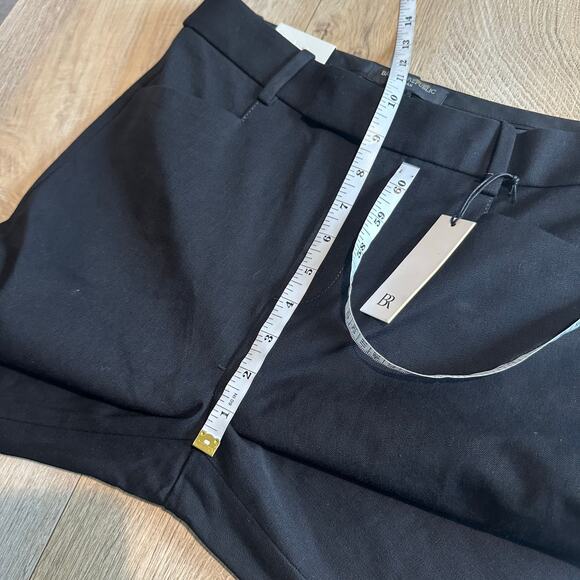 Banana Republic Mid Rise Straight Sloan Pant Black 4 754557 - Picture 12 of 13